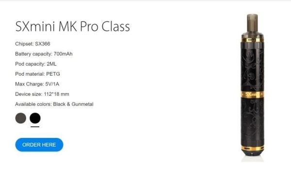 messageImage_1644135526063 【套裝組合】SXmini MK Pro Class 高階(雕花) / SXmini MK Pro Air Class 低階(平滑面) / 空倉2入 / 成品芯5入(0.8/1.0) (芯通用UWELL G 系列)