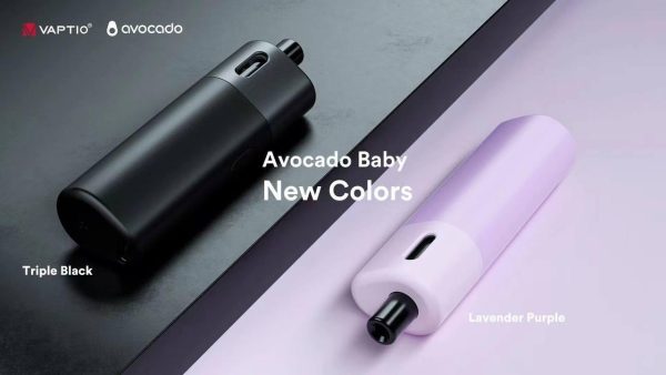 original VAPTIO AVOCADO BABY KIT 酪梨寶寶 主機 & 煙彈 0.7 1.2 歐姆 無冷凝 可調3段強度/氣孔 - 酪梨寶寶專用保護套