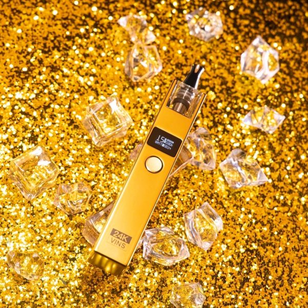VINS 24K 小金條 / 18K 小銀磚 / 30W / 鋅合金材質 / 0.8-1.0歐姆 /非 COSMO PLUS VOOPOO RPM SMOK VAPTIO
