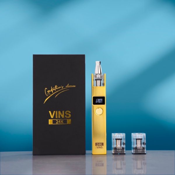 VINS 24K 小金條 / 18K 小銀磚 / 30W / 鋅合金材質 / 0.8-1.0歐姆 /非 COSMO PLUS VOOPOO RPM SMOK VAPTIO