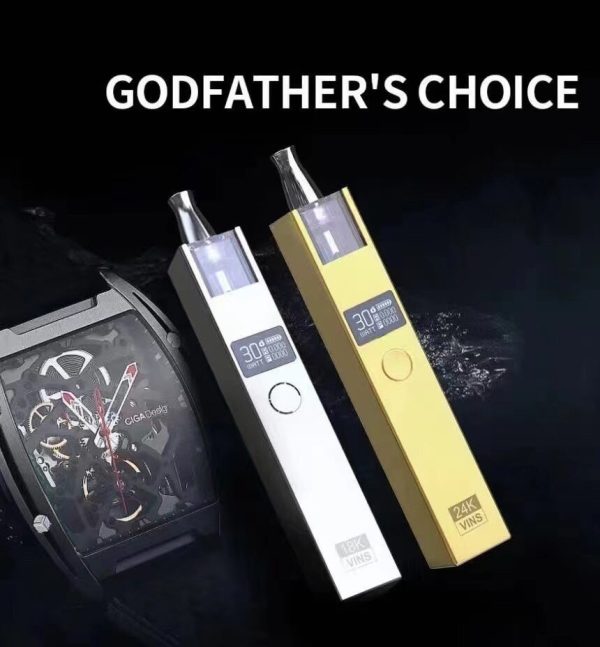 VINS 24K 小金條 / 18K 小銀磚 / 30W / 鋅合金材質 / 0.8-1.0歐姆 /非 COSMO PLUS VOOPOO RPM SMOK VAPTIO