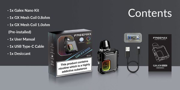 HC FREEMAX GALEX NANO POD KIT HC FREEMAX GALEX NANO POD KIT