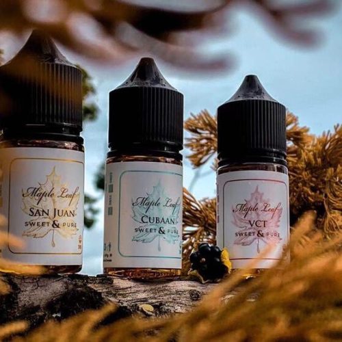 【小煙油】加拿大原裝 楓葉 30ML 黑奶cuban 雪茄Suan Juan 經典VCT