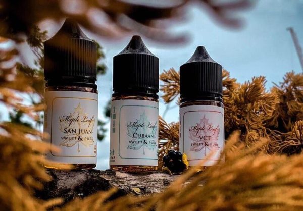 【小煙油】加拿大原裝 楓葉 30ML 黑奶cuban 雪茄Suan Juan 經典VCT