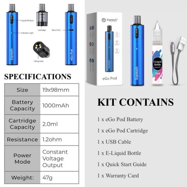 【套裝組合】Joyetech eGo Pod Kit