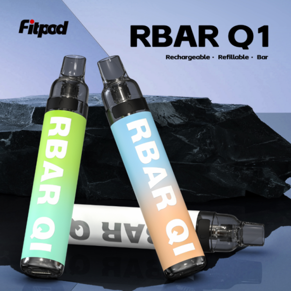 【一次性/拋棄式】Fitpod RBAR Q1 可重複注油一次性小煙 可重複填充6-10次 手感漆面 600mah 【一次性/拋棄式】Fitpod RBAR Q1 可重複注油一次性小煙 可重複填充6-10次 手感漆面 600mah