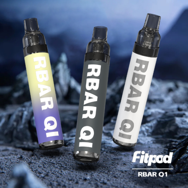 【一次性/拋棄式】Fitpod RBAR Q1 可重複注油一次性小煙 可重複填充6-10次 手感漆面 600mah 【一次性/拋棄式】Fitpod RBAR Q1 可重複注油一次性小煙 可重複填充6-10次 手感漆面 600mah