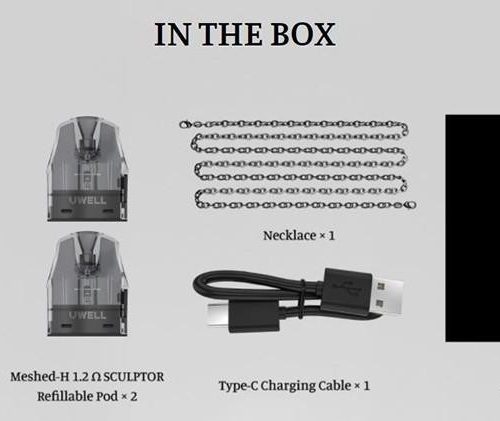UWELL SCULPTOR POD 11W 雕塑家【套裝組合】UWELL SCULPTOR POD 11W 雕塑家 / 非 咖哩棒 石中劍 koko UWELL SCULPTOR POD 11W 雕塑家【套裝組合】UWELL SCULPTOR POD 11W 雕塑家 / 非 咖哩棒 石中劍 koko
